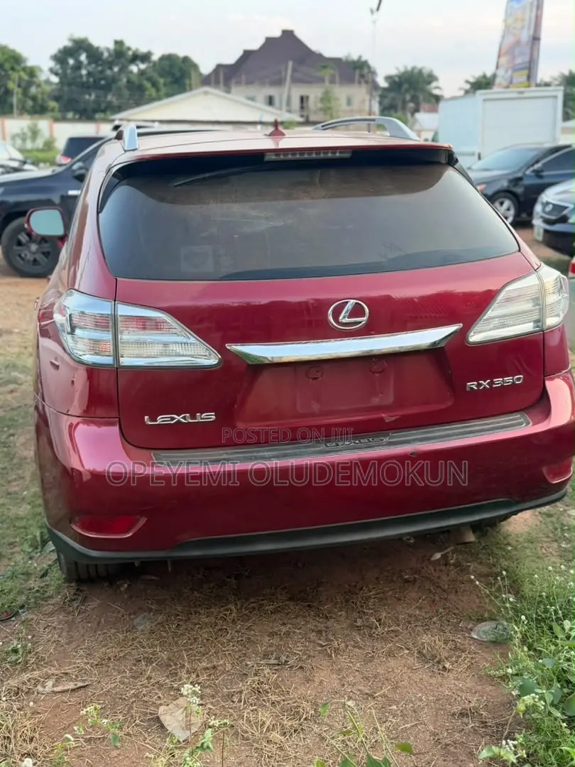 Lexus RX 350 2011 Maroon