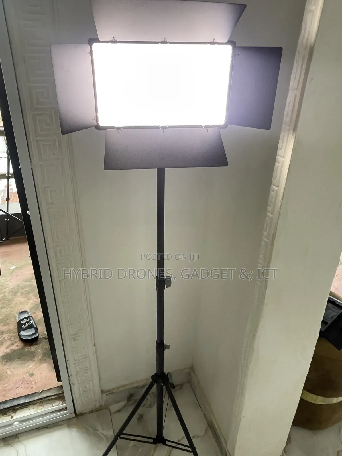 Profession Studio Led 800 Light With Stand + Batteries for Video Conte