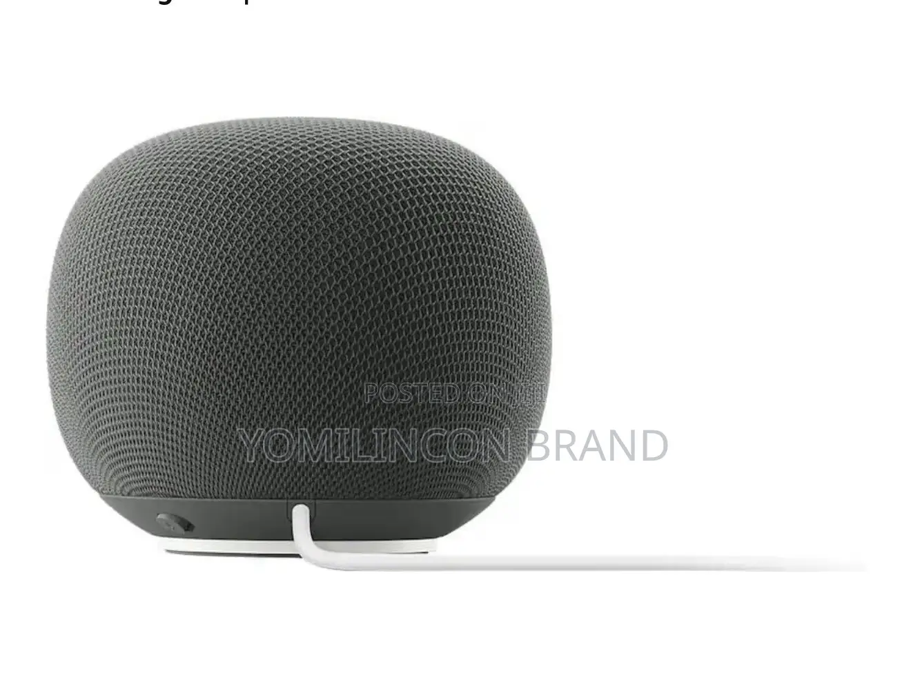 Google - Premium Audio Speaker - 360-Degree Sound (Hazel)