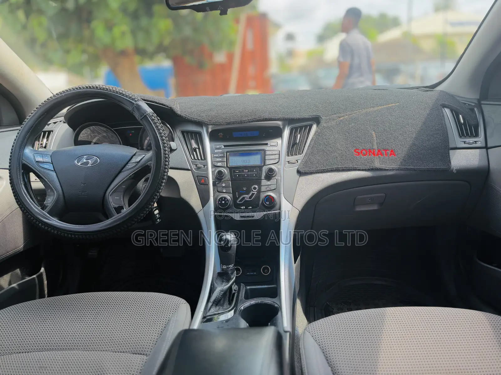 Hyundai Sonata Limited 2.0T Sedan (2.0L 4cyl 6A) 2013 Blue