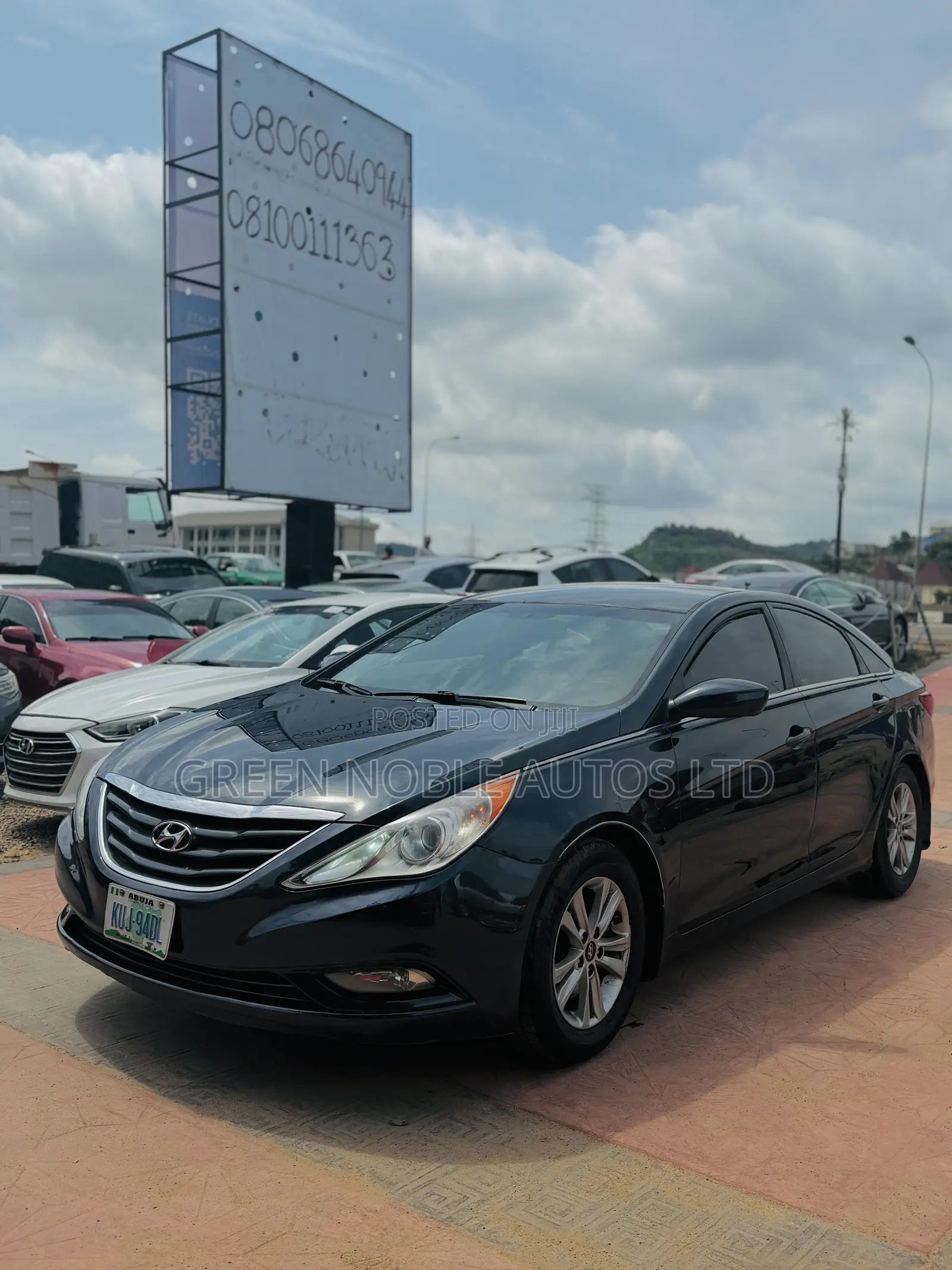 Hyundai Sonata Limited 2.0T Sedan (2.0L 4cyl 6A) 2013 Blue