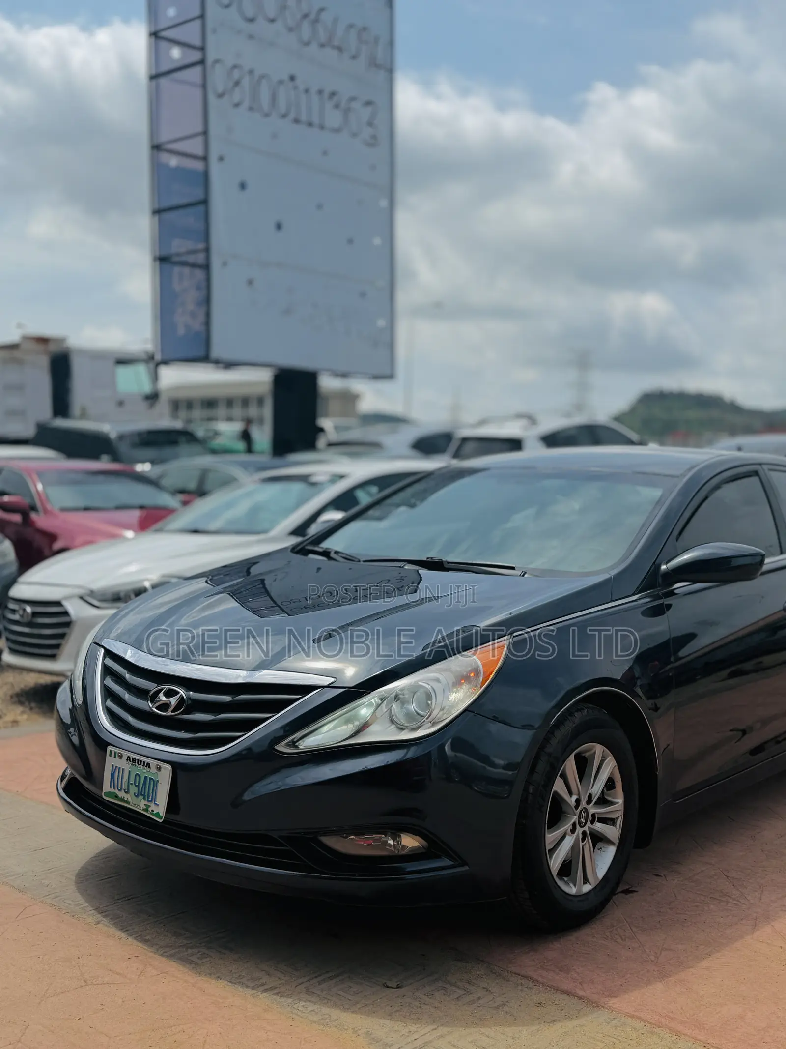 Hyundai Sonata Limited 2.0T Sedan (2.0L 4cyl 6A) 2013 Blue