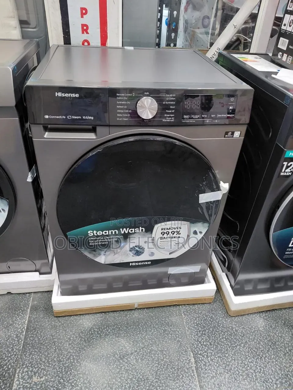 Hisense 10.5 Washing and Spin