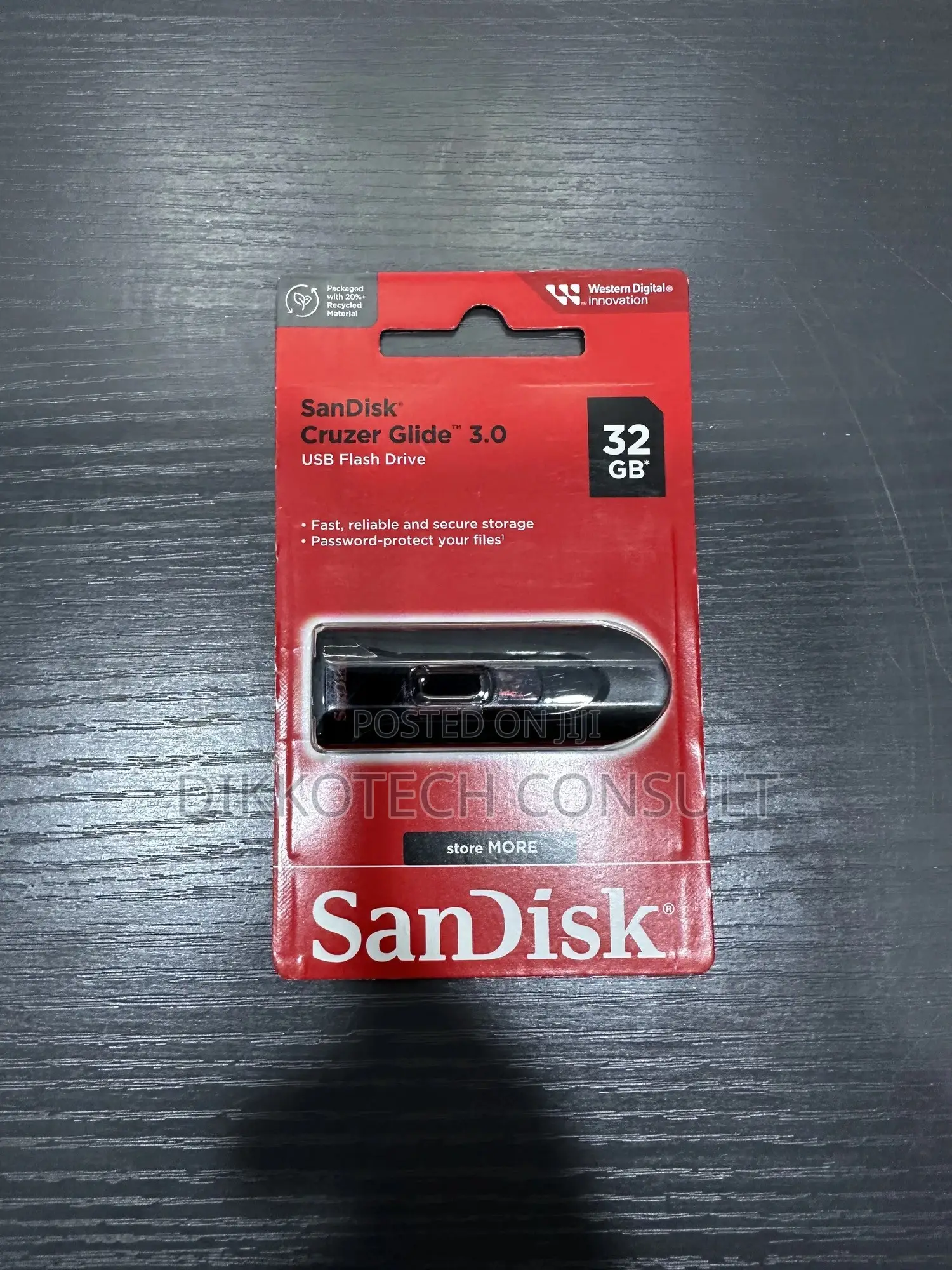 Sandisk Cruzer Glide 3.0 USB Flash Drive (128gb)