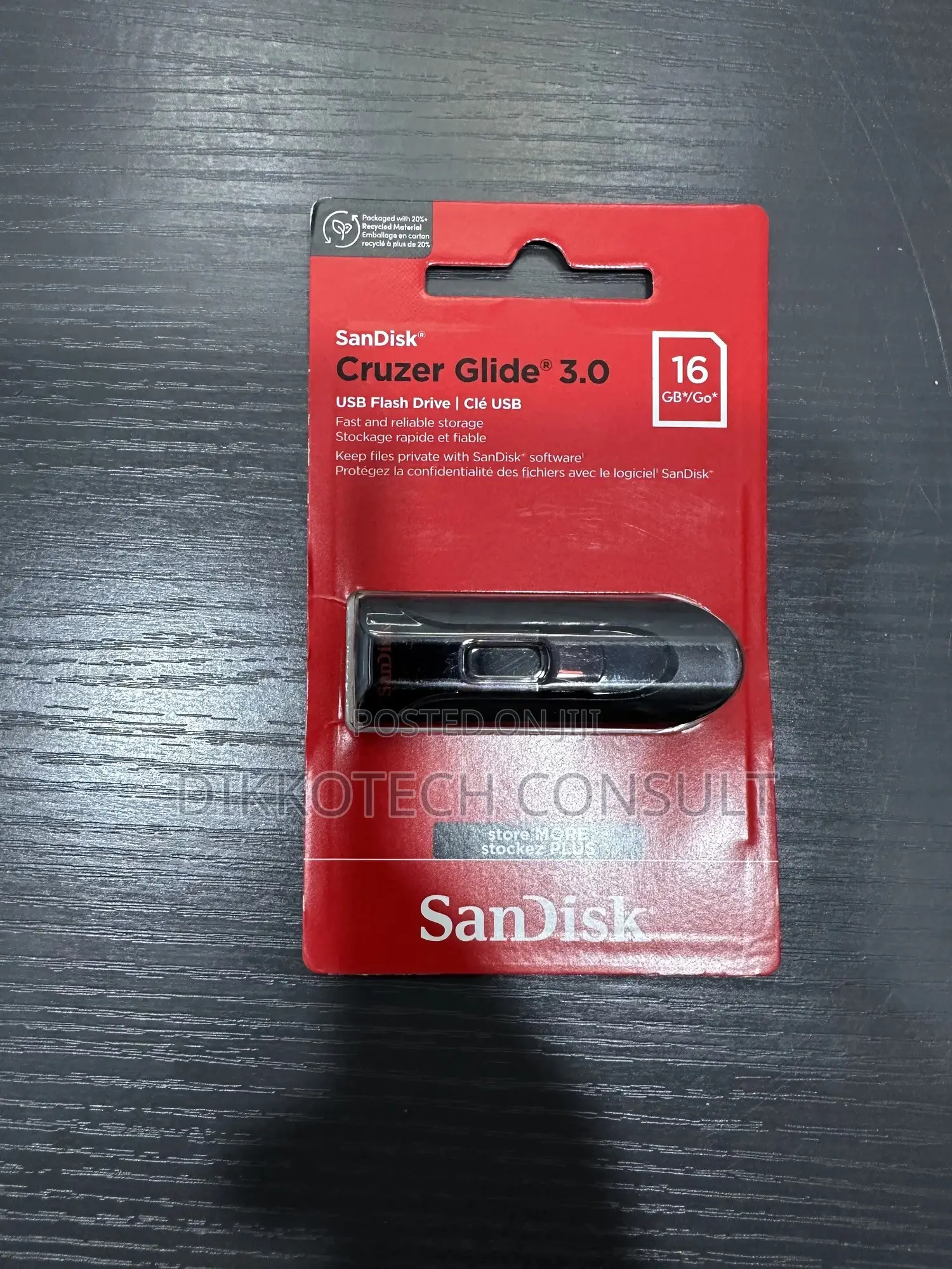 Sandisk Cruzer Glide 3.0 USB Flash Drive (128gb)