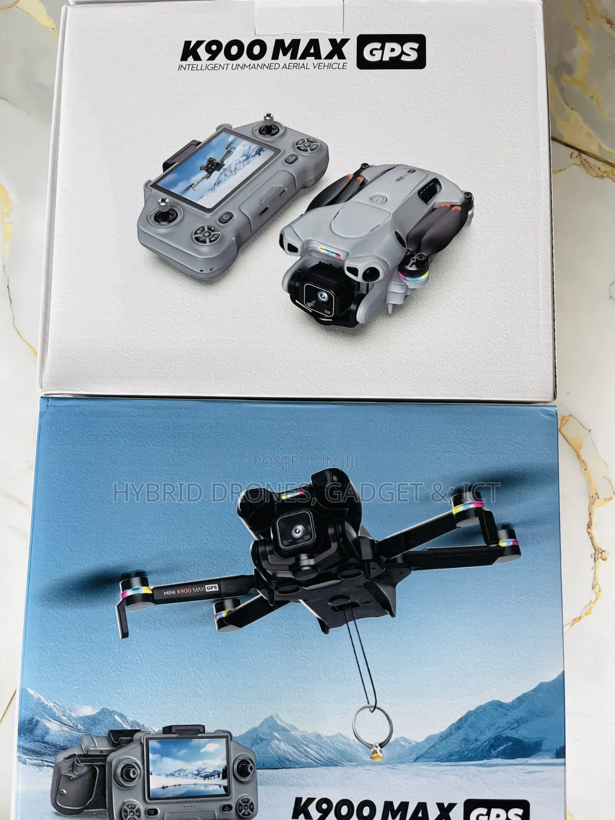 Max GPS Drone + Smart Screen With 2 Batteries