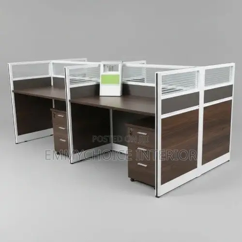 Odern 4-Seater Office Workstation Desk With Drawers