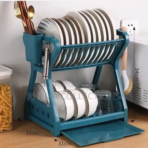 2 Tier Kitchen Dish Rack