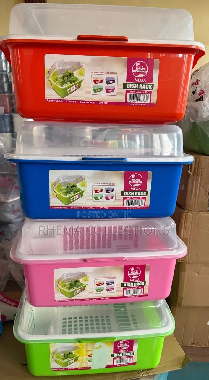 Mega Dish Rack With Cover