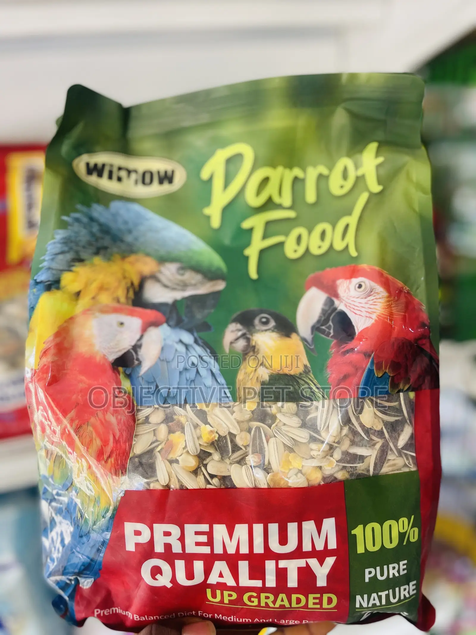 Premium Quality Parrot Food Pure Natural