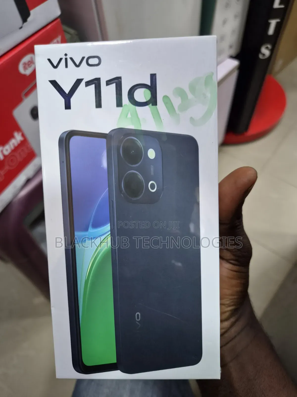 New Vivo Y11d 128 GB Black