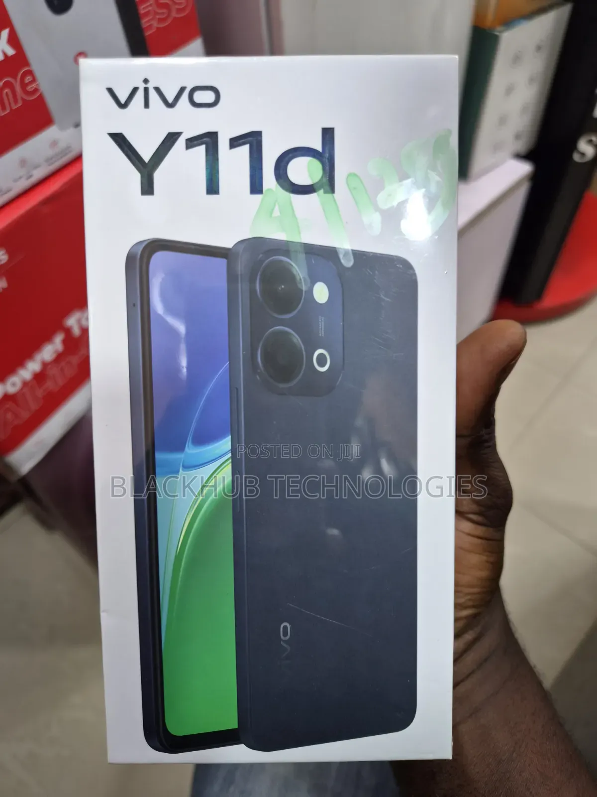 New Vivo Y11d 128 GB Black