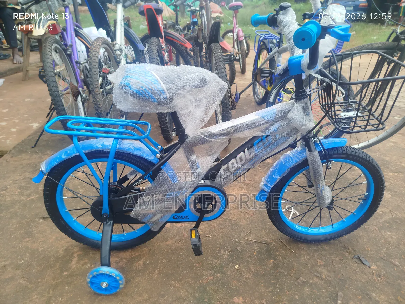 Coolest Kids Bicycle Blue