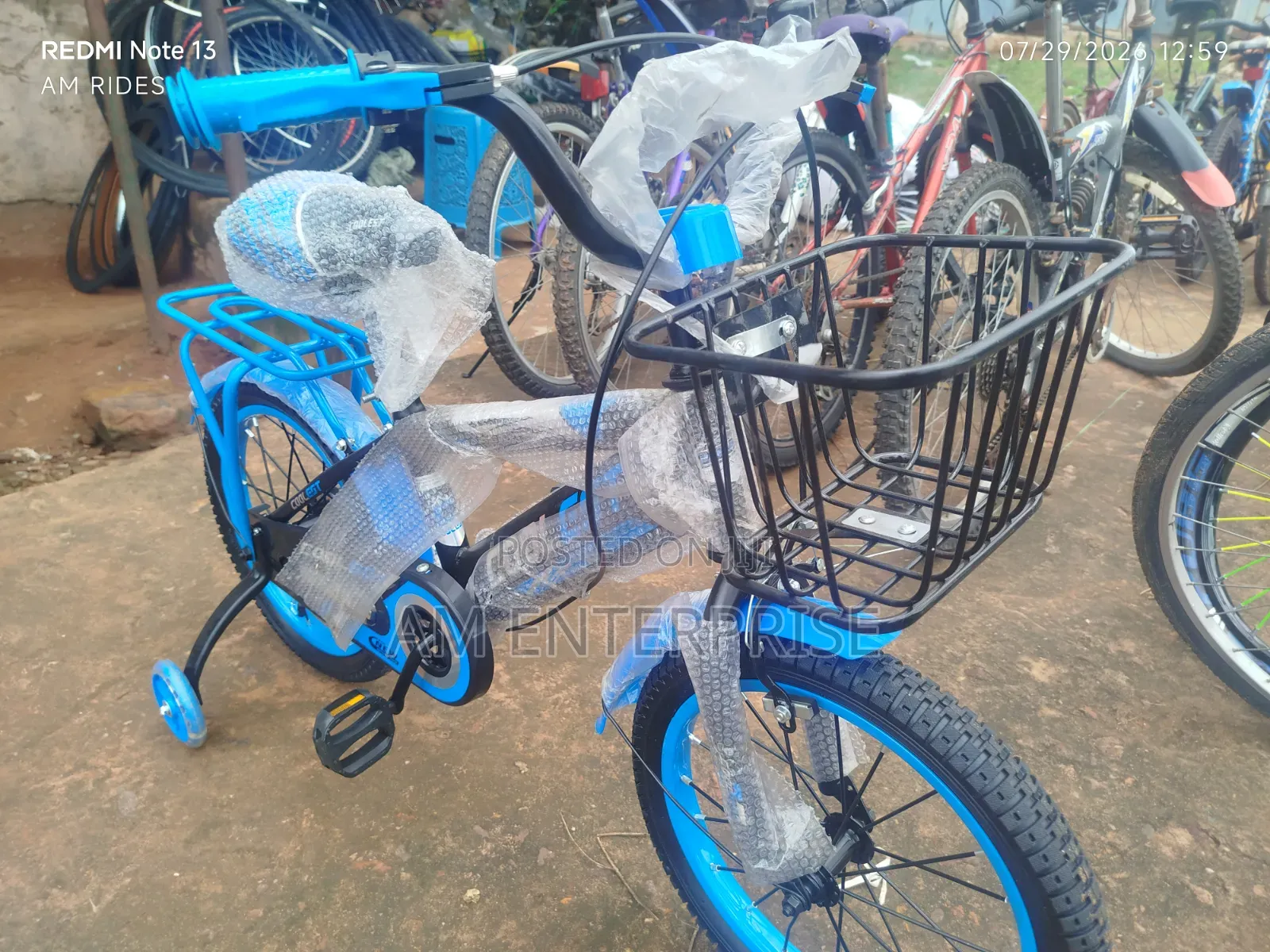 Coolest Kids Bicycle Blue