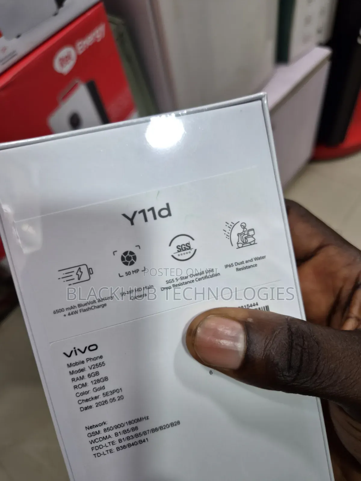 New Vivo Y11d 128 GB