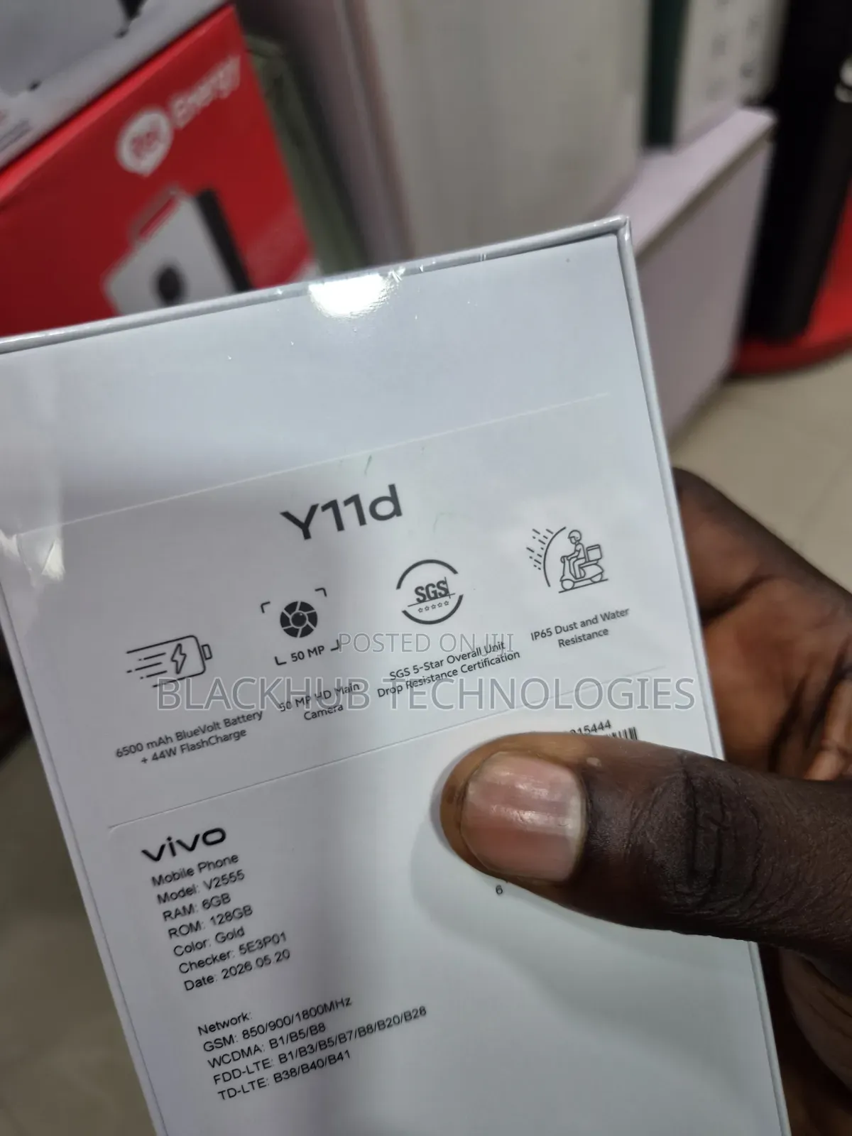 New Vivo Y11d 128 GB