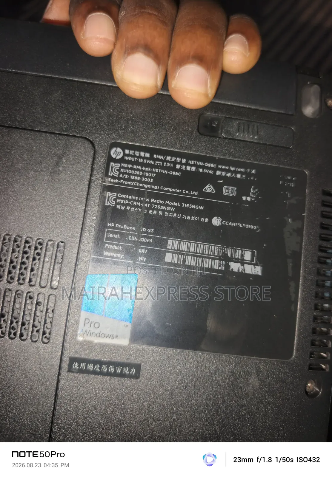 Laptop HP ProBook X360 445 G8 8GB Intel Core i5 HDD+SSD 500GB