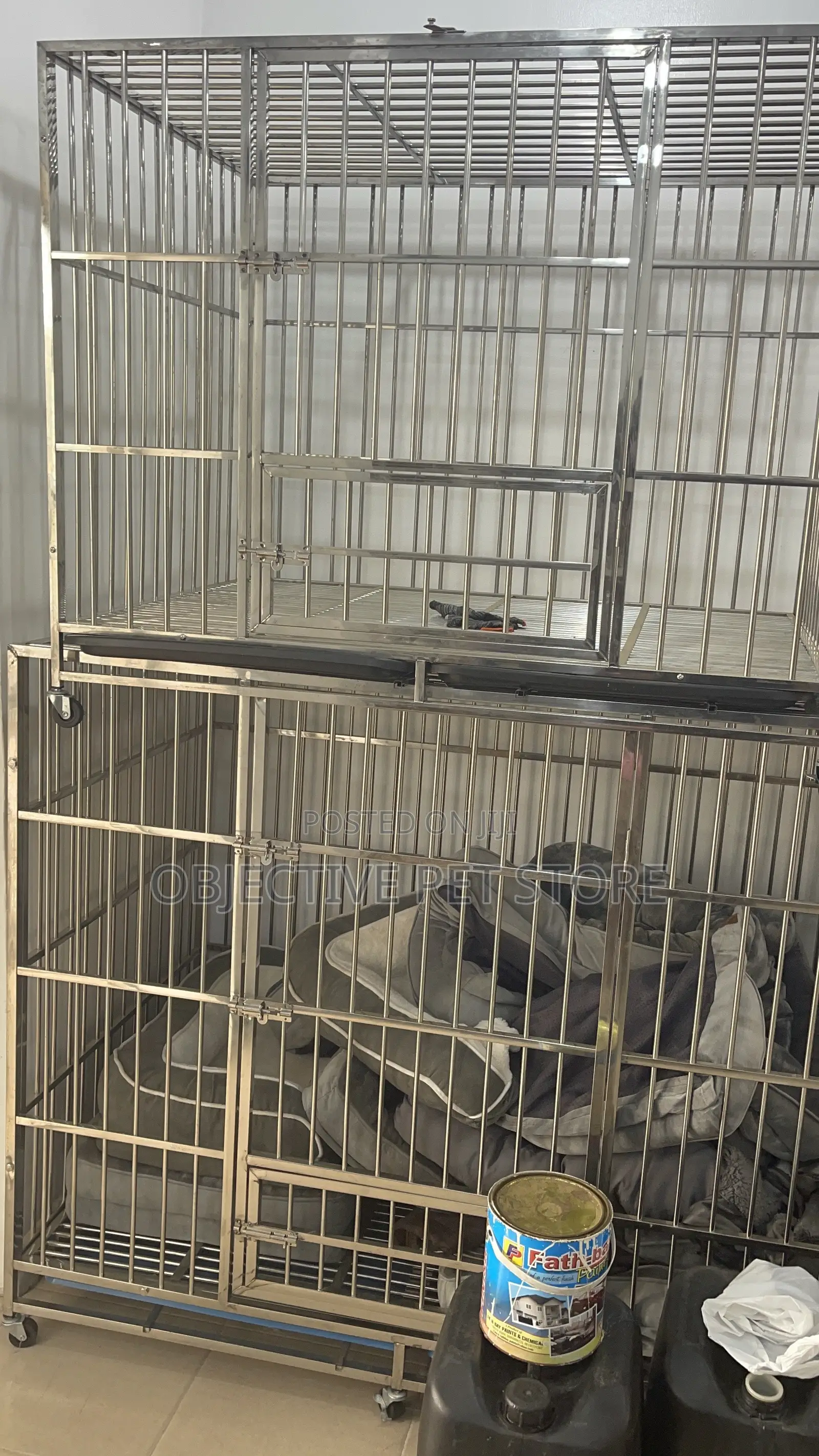 Stainless Dog and Cat Cage