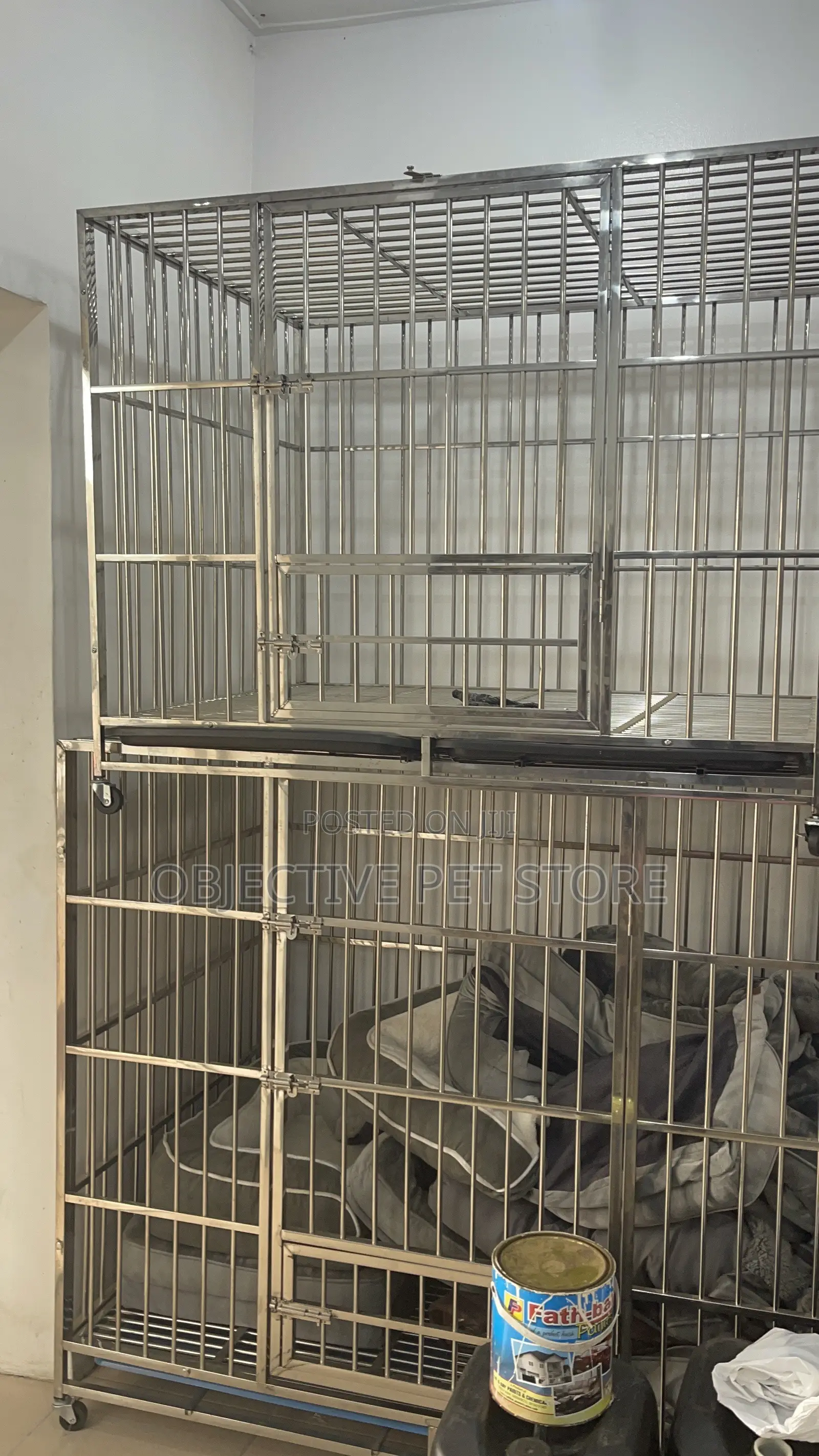 Stainless Dog and Cat Cage