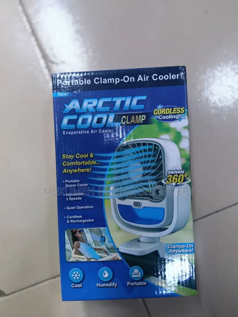 Arctic Cool Clamp Evaporation Air Cooler