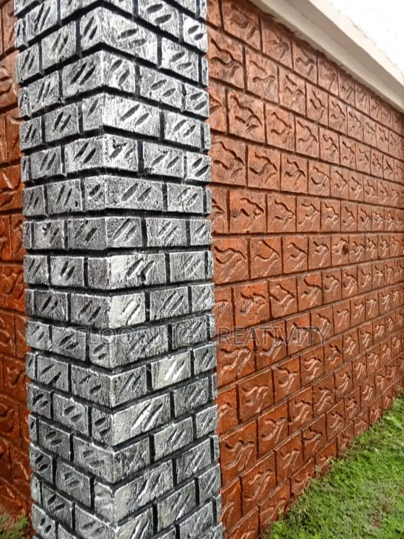 Fine Stamp Concrete Floor and Wall Design