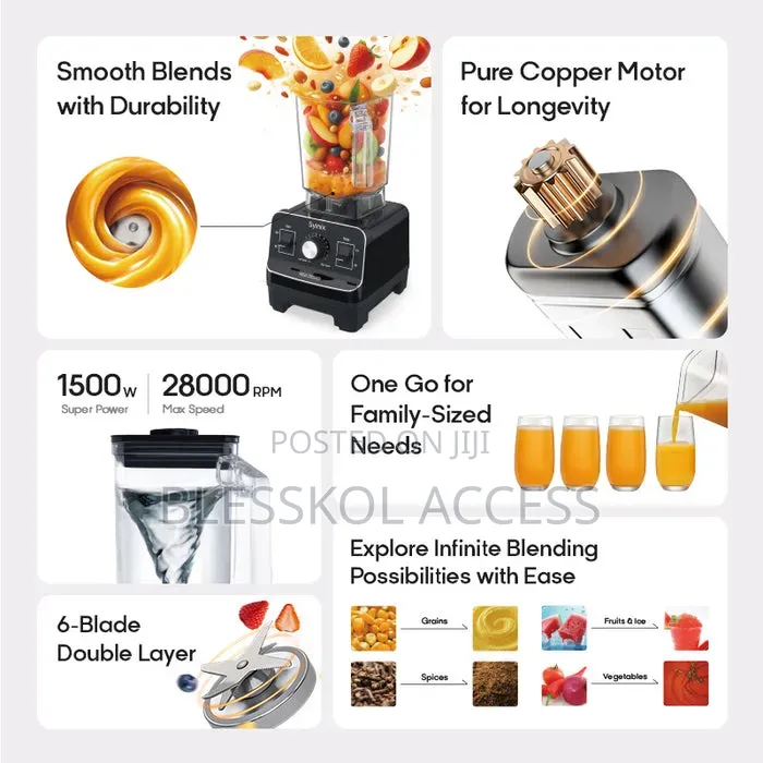 Syinix Mega Crusher Blender