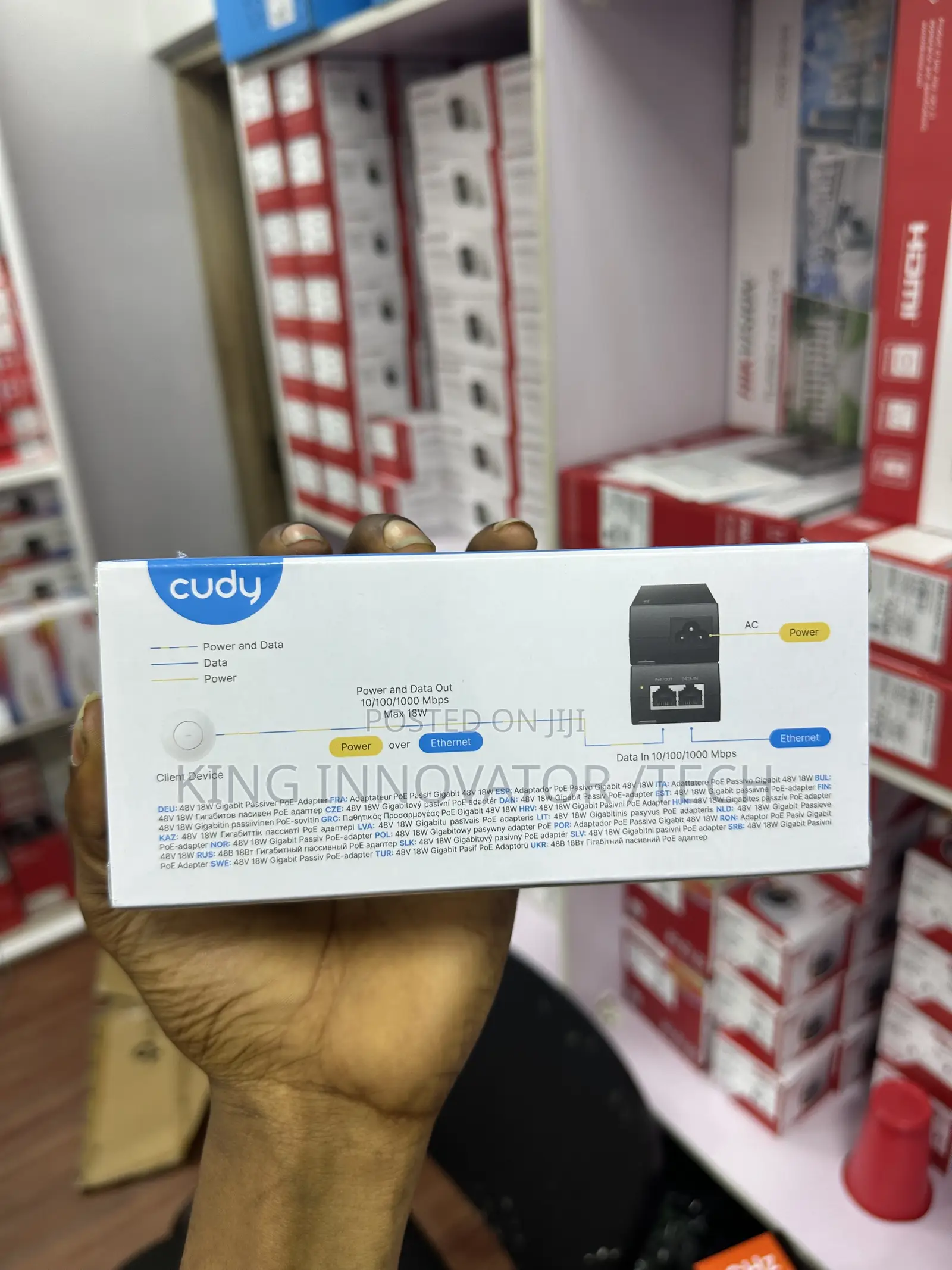 Cudy 24-Port 10/100mbps Ethernet Switch