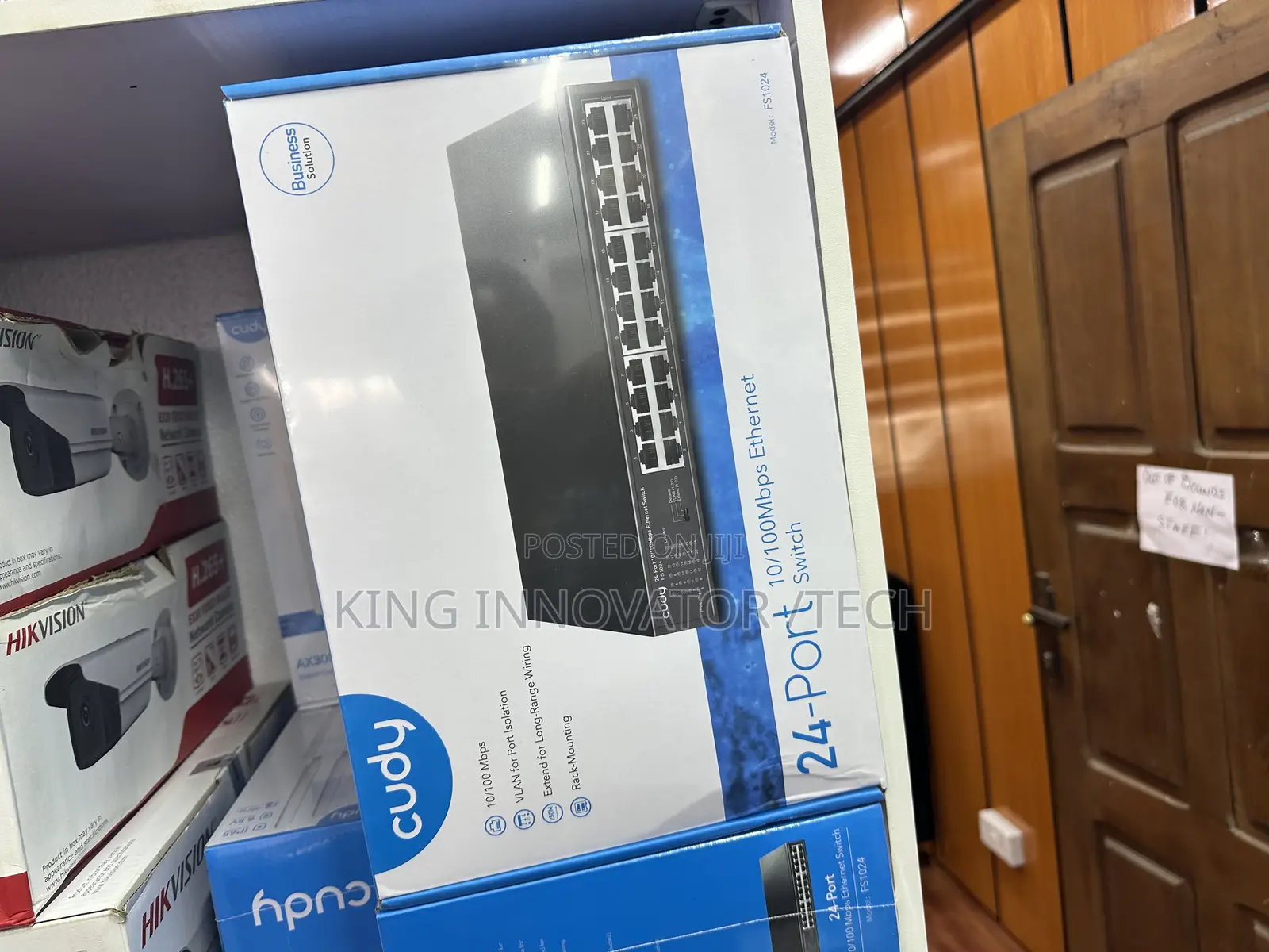 Cudy 24-Port 10/100mbps Ethernet Switch