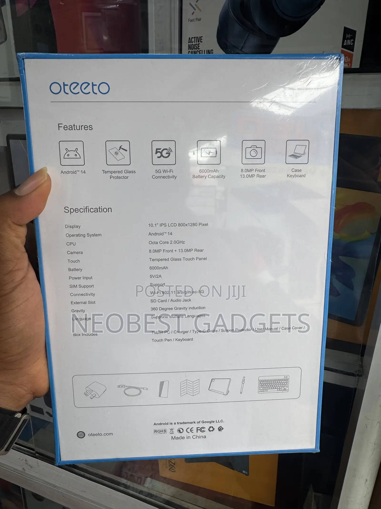 New Oteeto TAB 15 ULTRA 512 GB