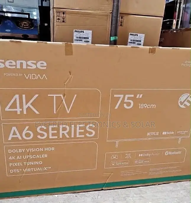 Brand New Hisense 75 Inches TV