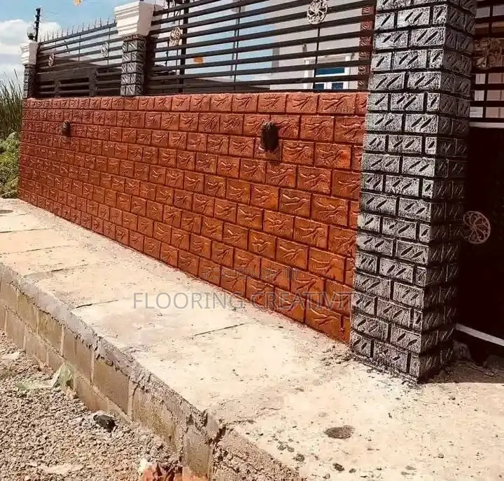 Stamp Concrete Floor and Wall Design