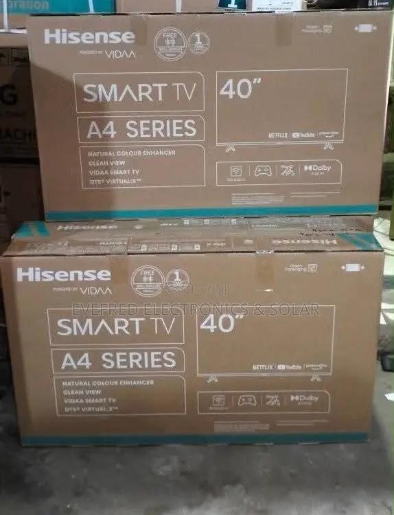 Brand New Hisense 40 Inches Smart TV
