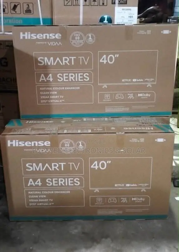 Brand New Hisense 40 Inches Smart TV