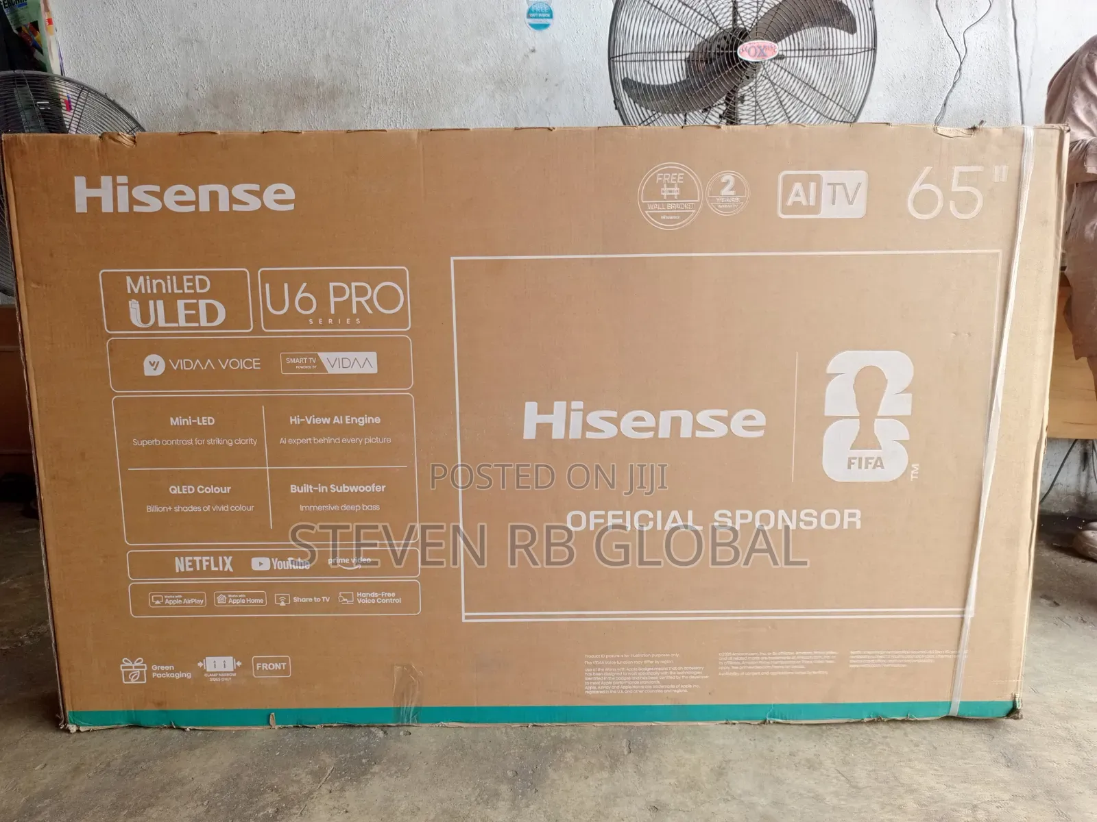 Hisense 65" ULED Mini-Led Smart TV | 65U6Q Pro