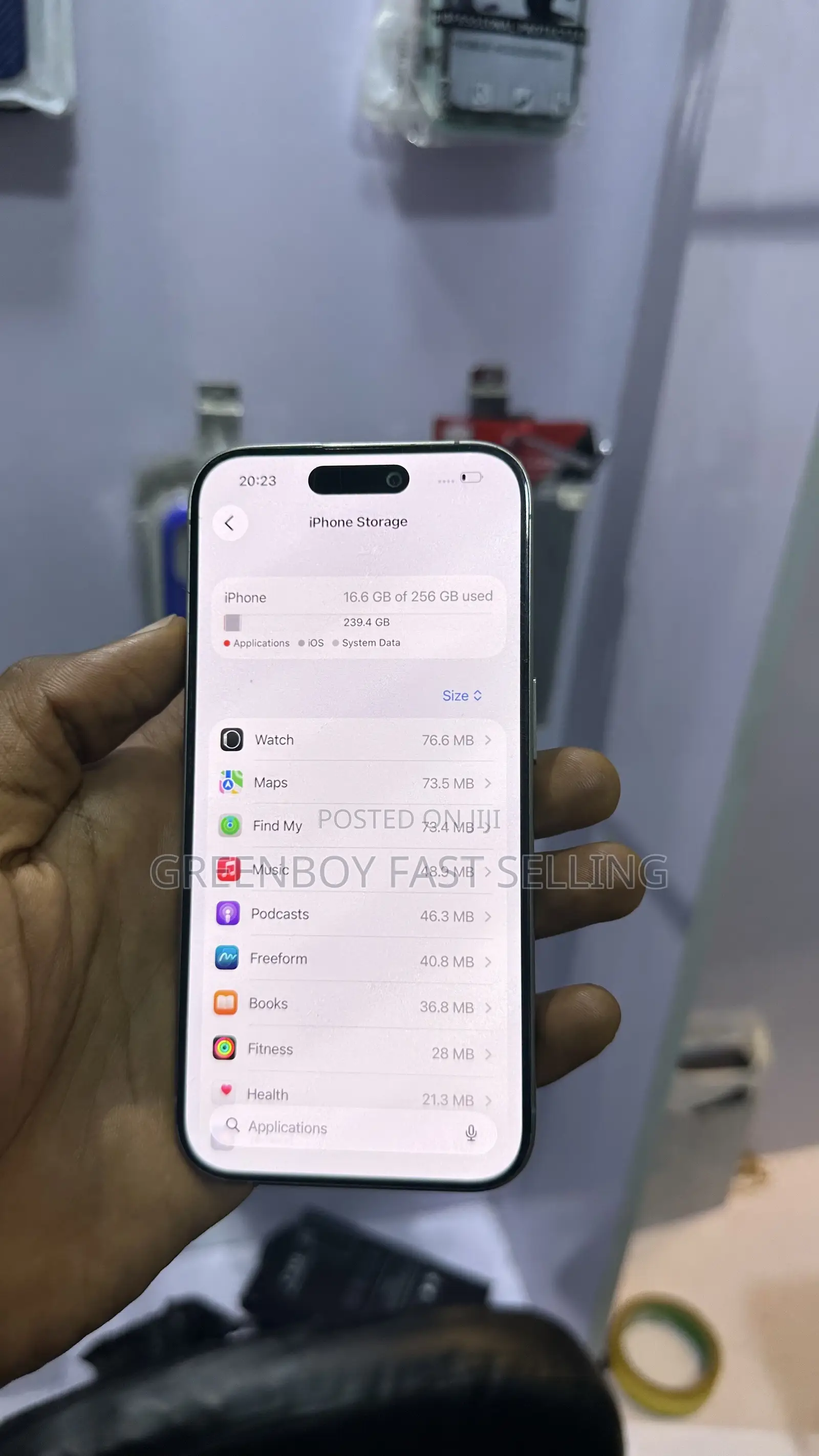 Apple iPhone 15 Pro 256 GB Gray