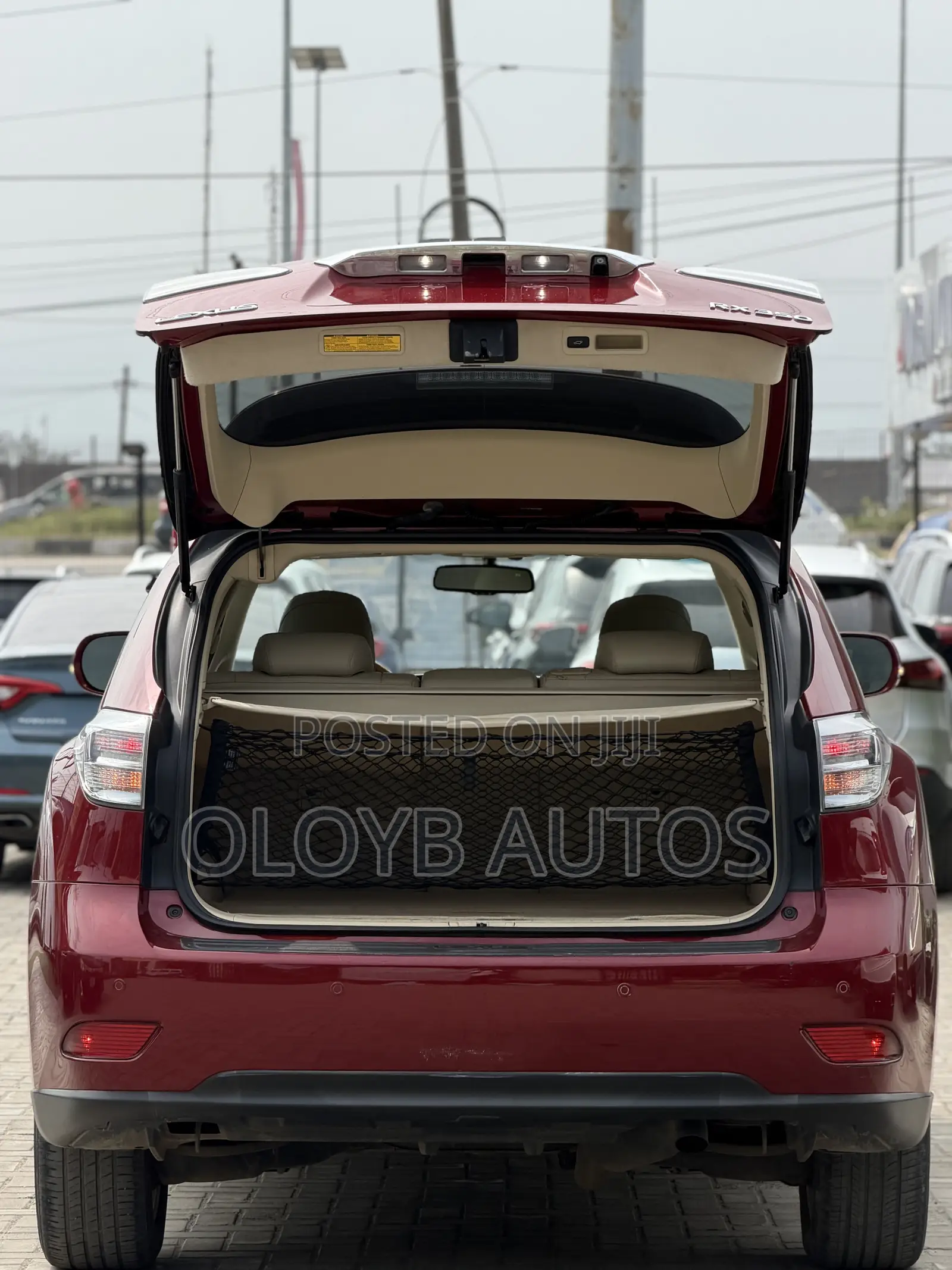 Lexus RX 350 2010 Red