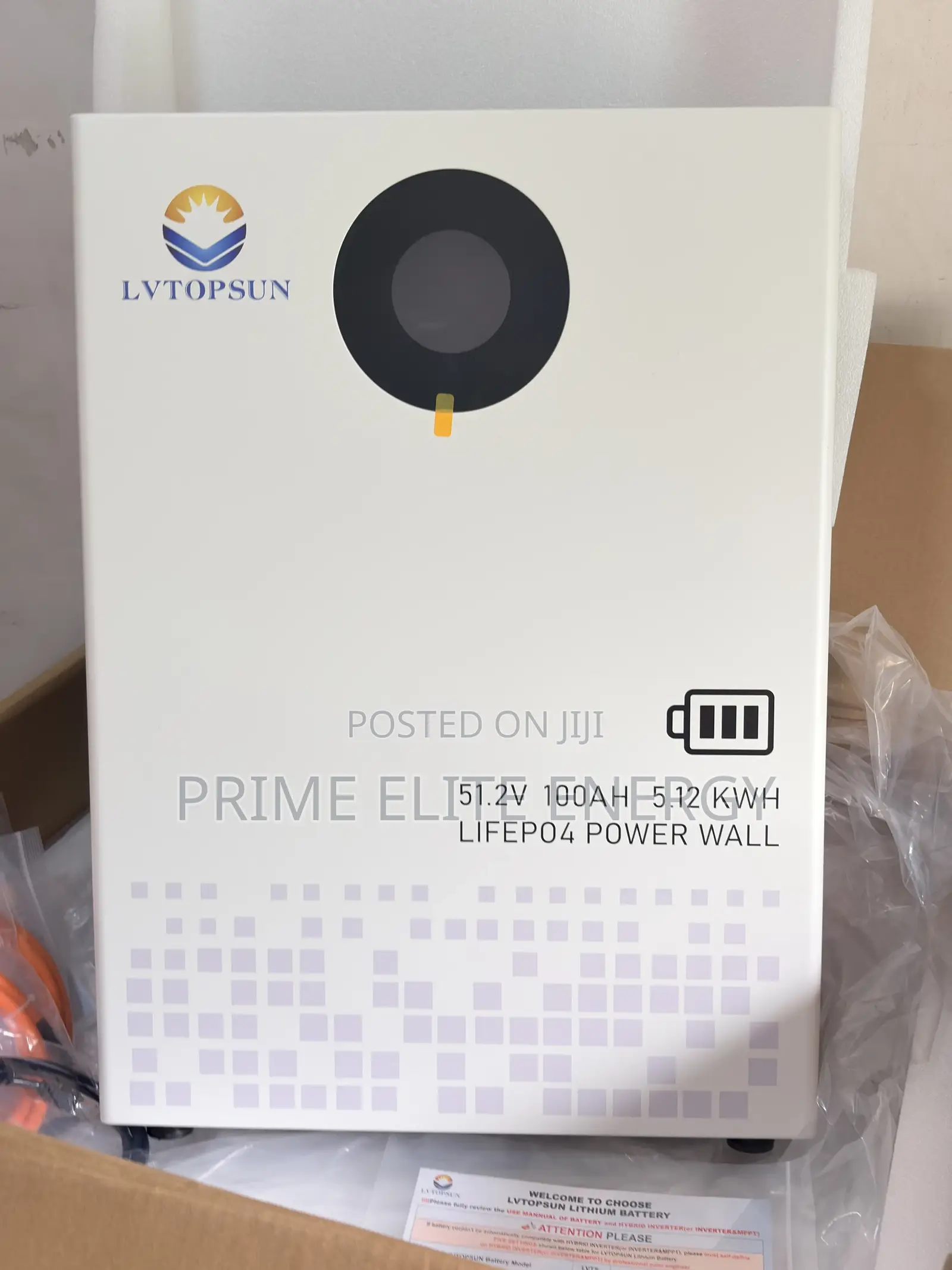 Lvtopsun 5kwh LiFePO4 Battery 51.2v