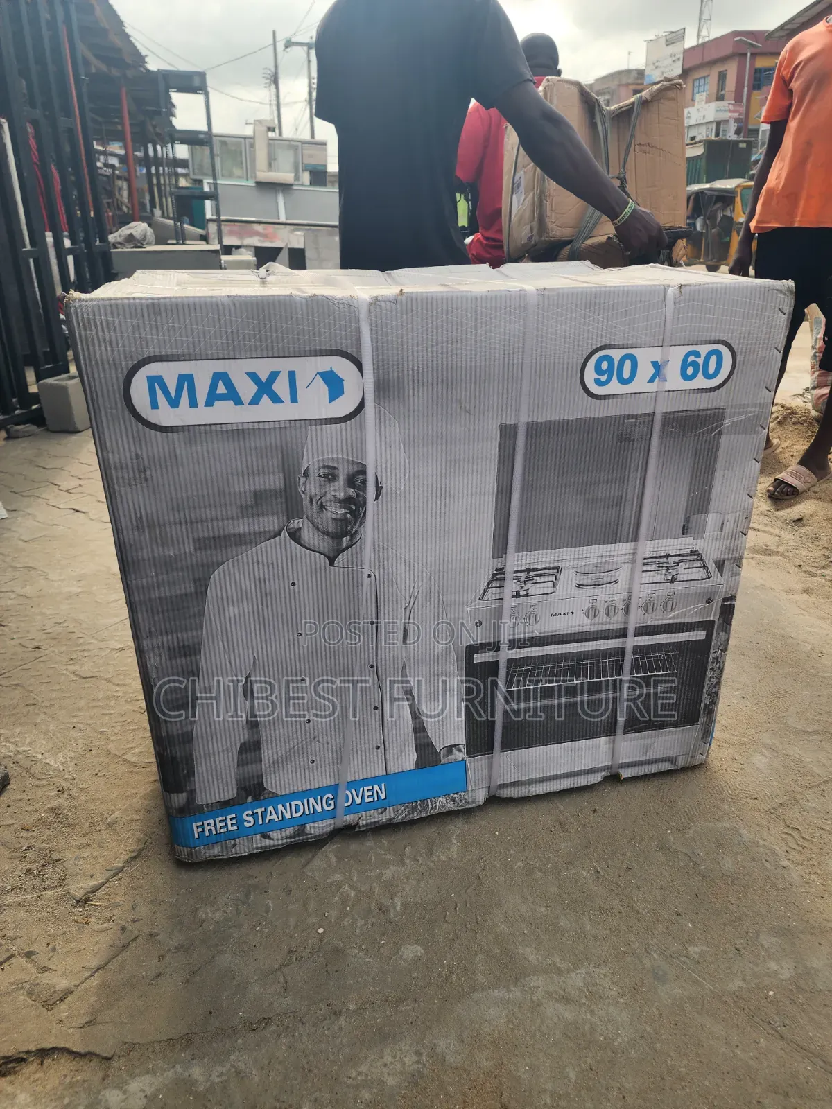 Maxi Brand New Four Burner Gas Cooker