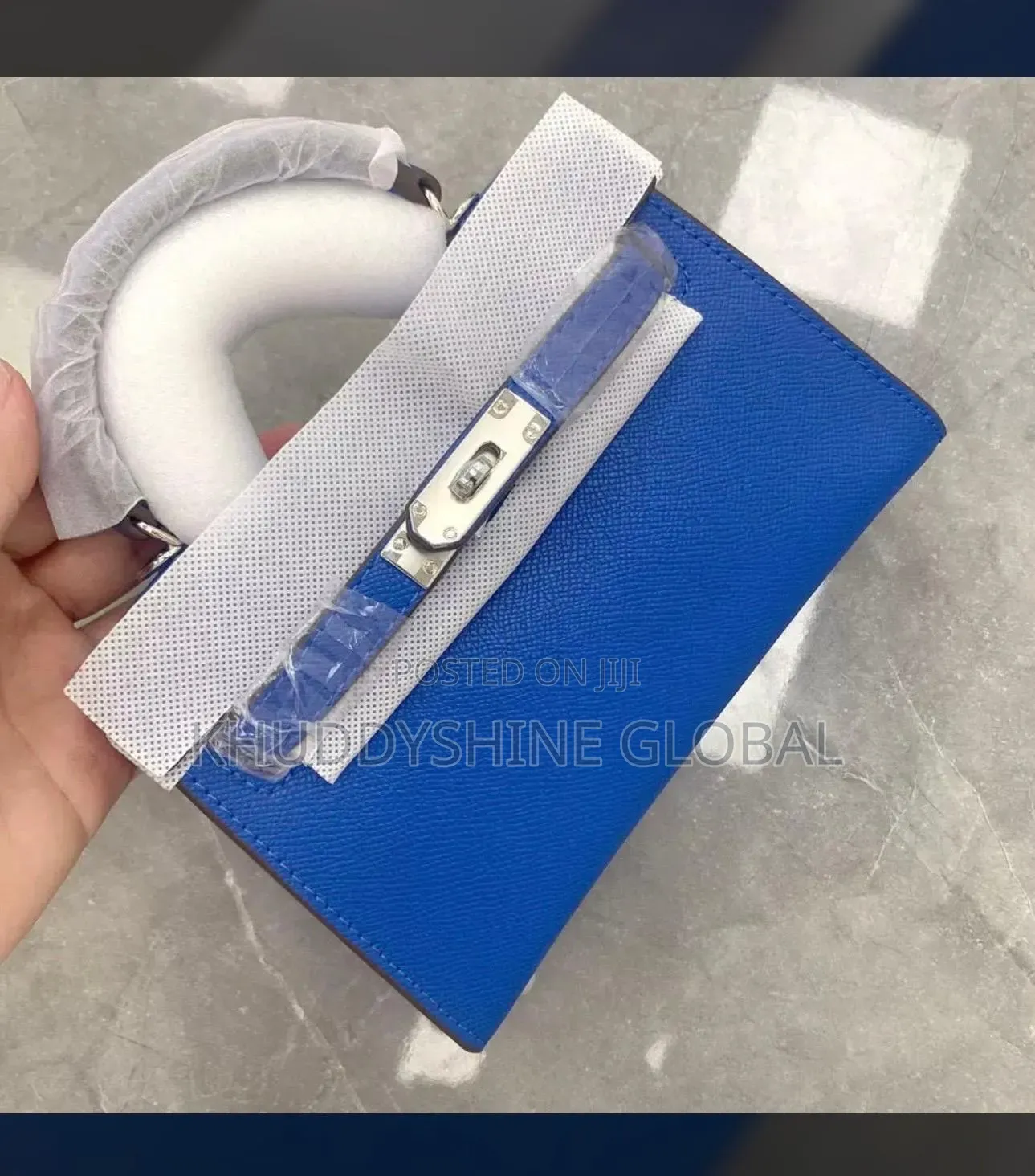 Kelly Bag , Available in Blue, Brown , Black