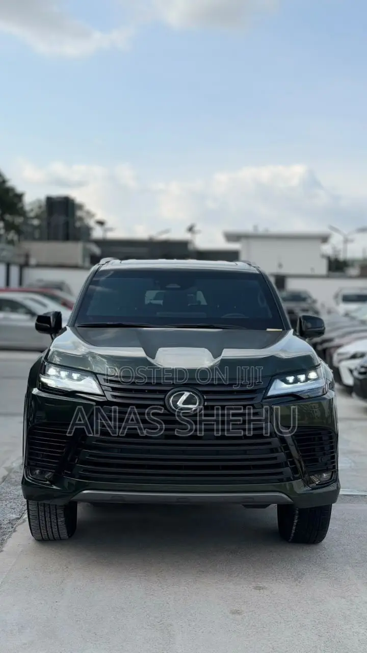 New Lexus LX 600 2025 Green
