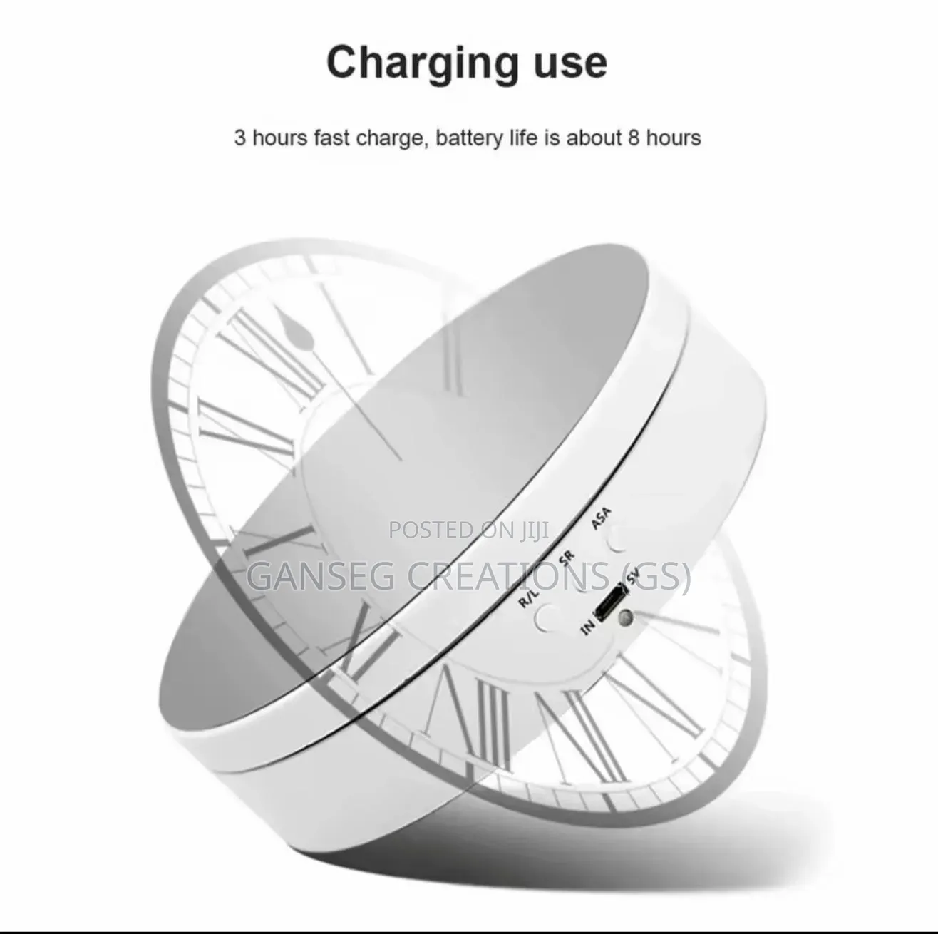 3 Speeds Rotating Turntable 360° Electric Base Jewelry Display