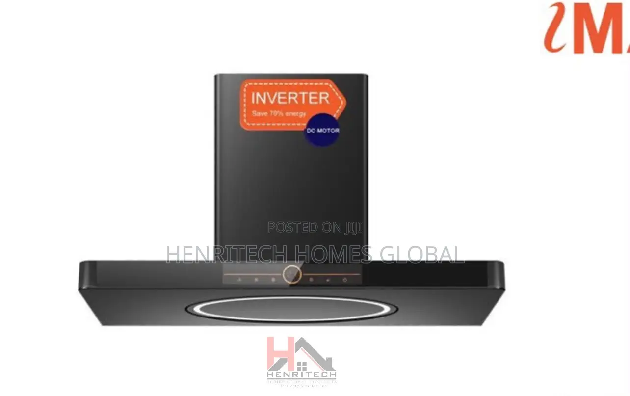 Extractor-Hood 9speed Levels, Inverter BLDC Motor, Digital Display