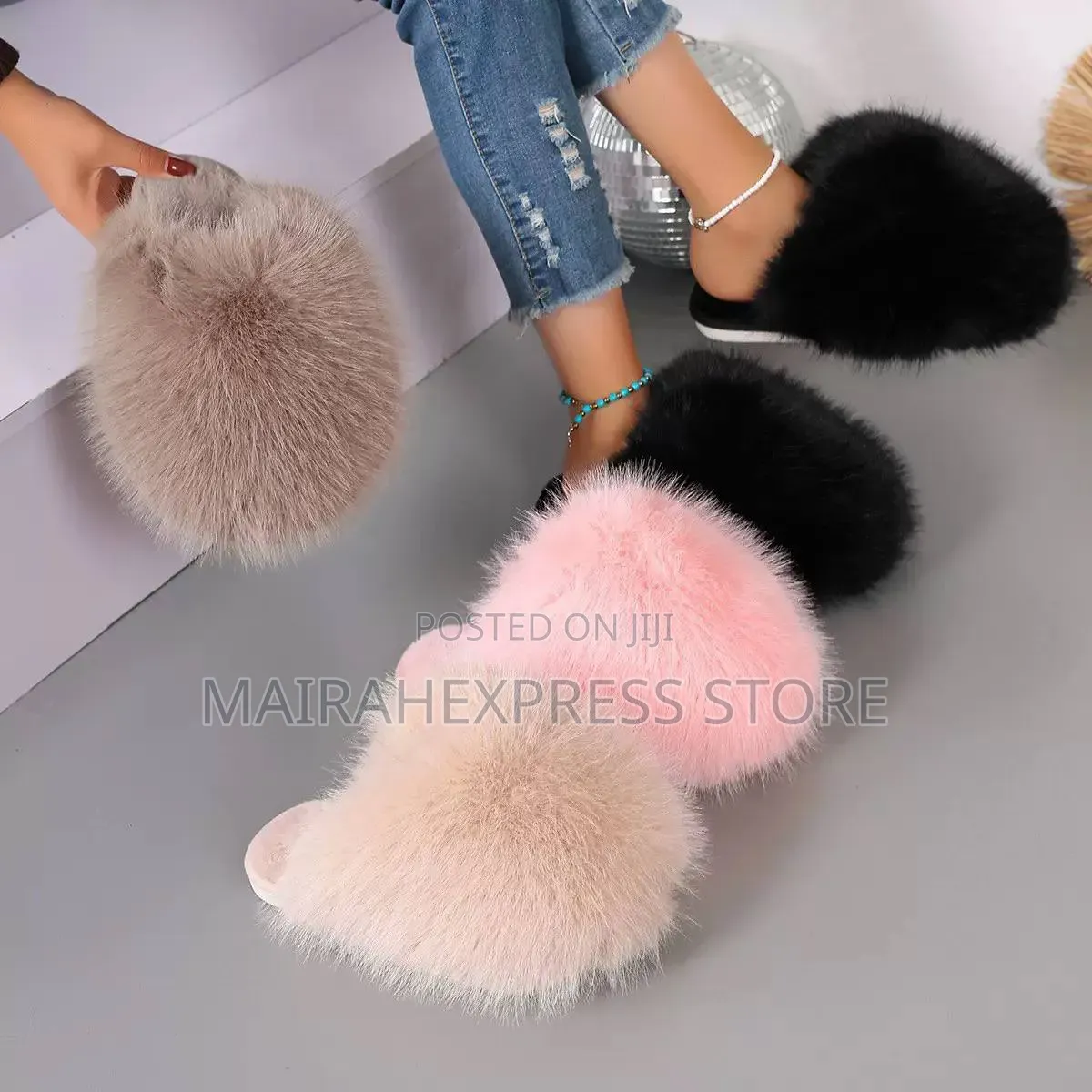 Fluffy Indoor Slide