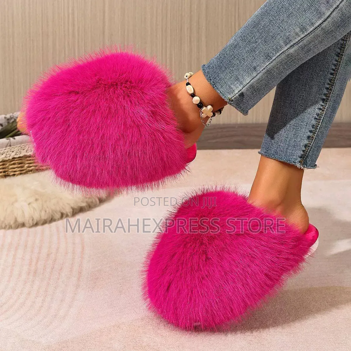 Fluffy Indoor Slide