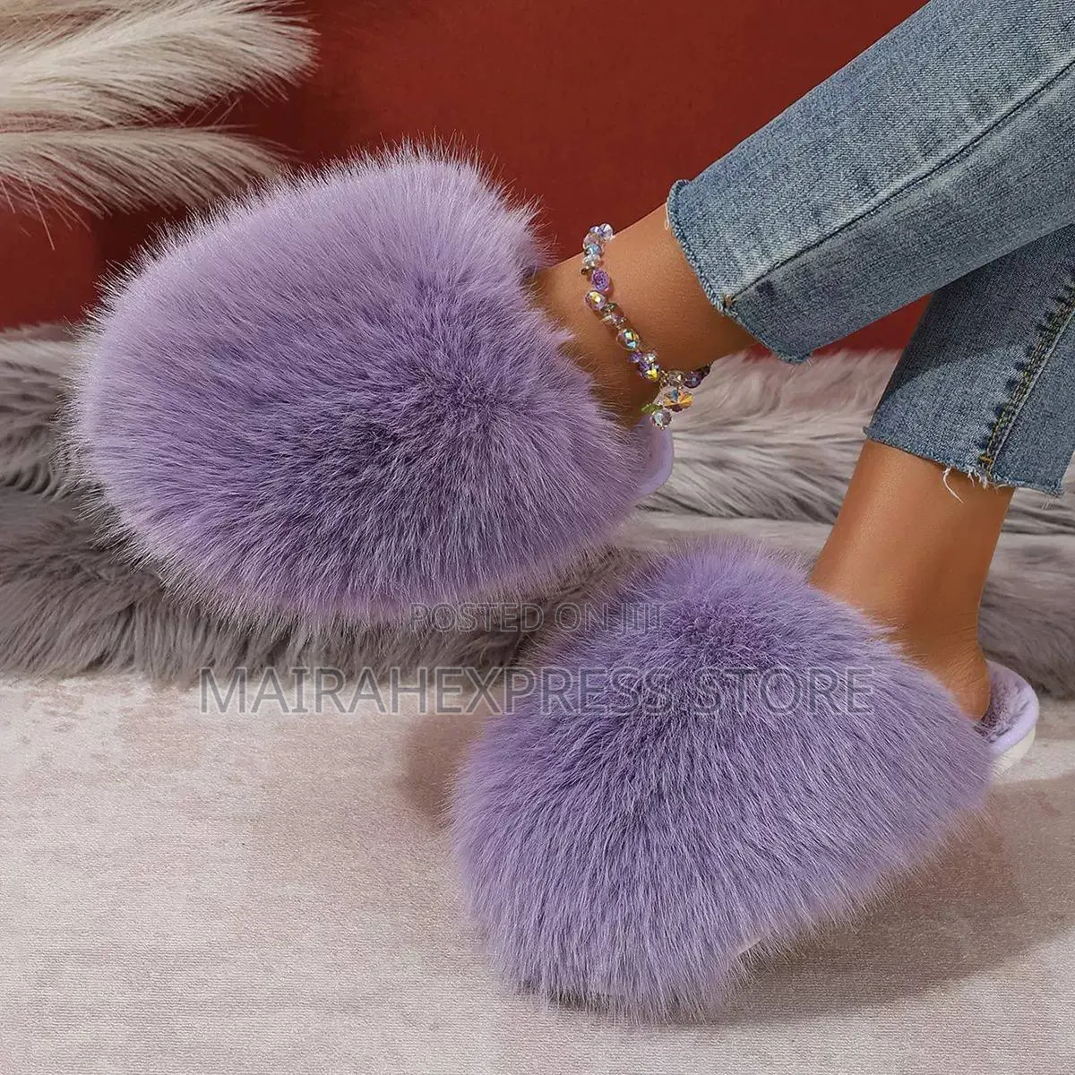 Fluffy Indoor Slide