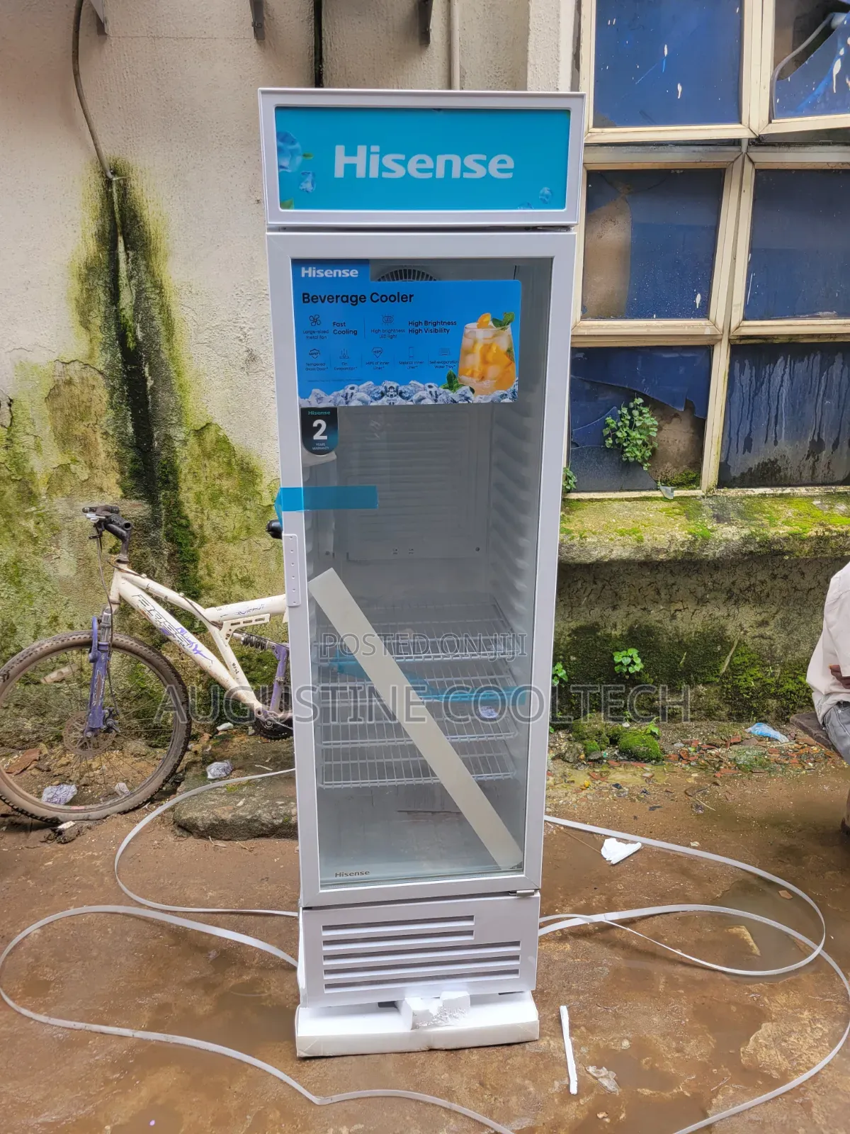 Brand New Hisense Chiller 271liters