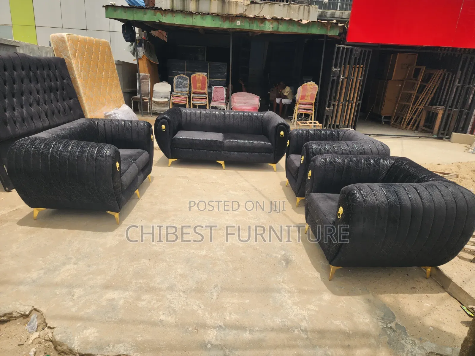 Complete Set of 7 Seater Couch.