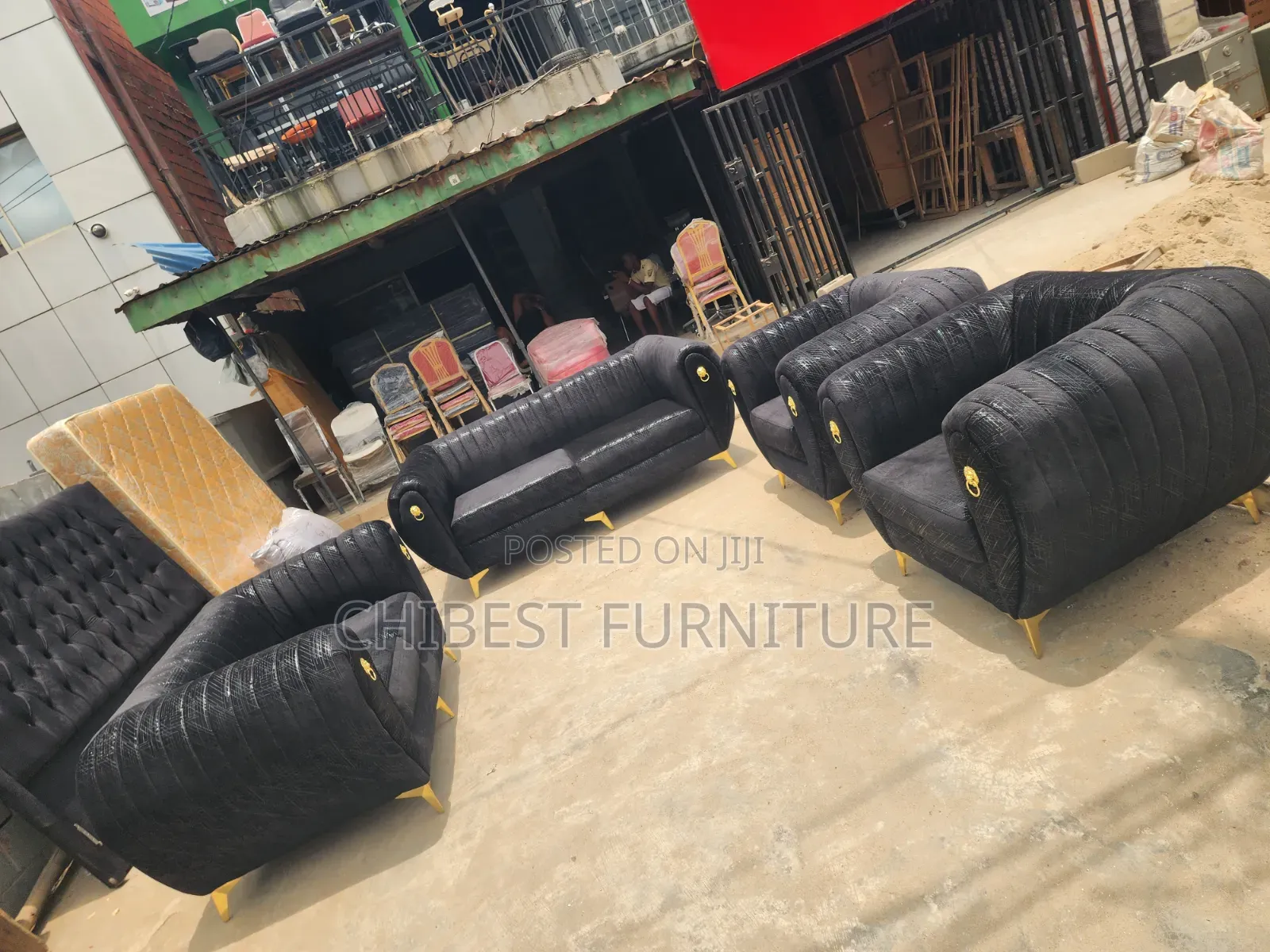 High Quality Black Sofa Chair.