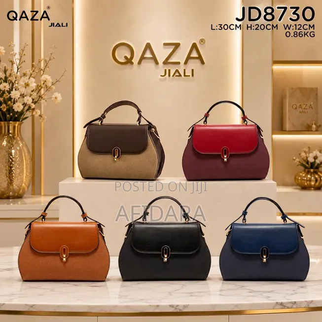 Qaza Elegant Two-Tone Handbag Elegant Two-Tone Design