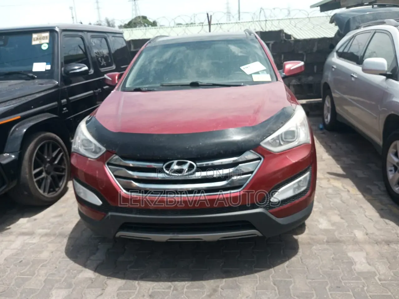 Hyundai Santa Fe 2014 Burgundy